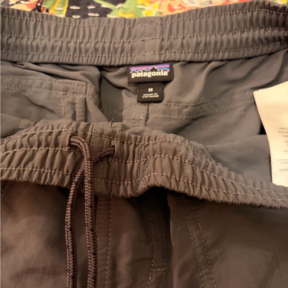 Patagonia Charcoal Elastic Waist Pants